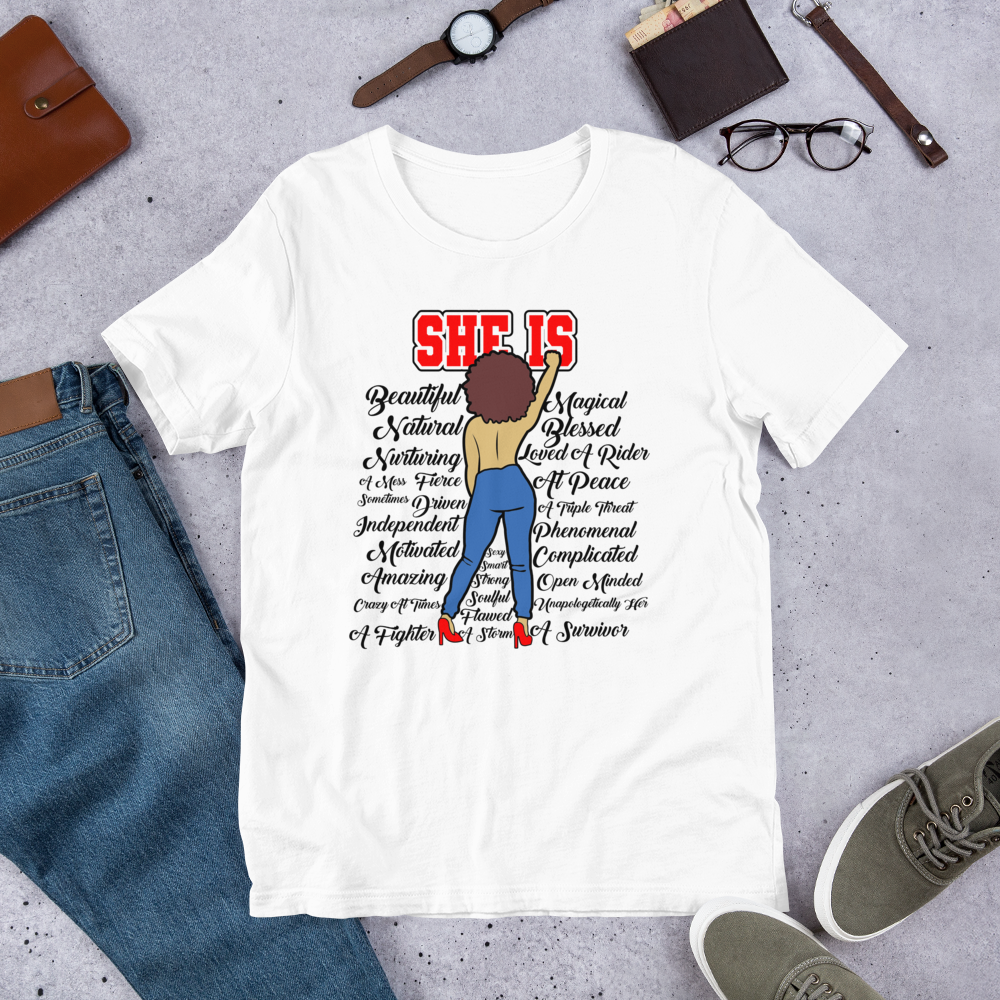 She Is Ladies T-shirt – Fairly Simple Creations