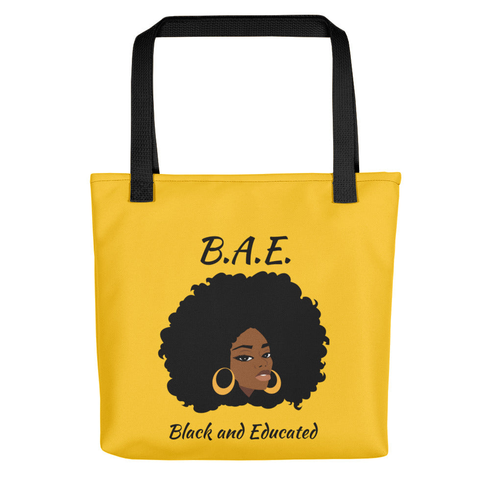 B.A.E Black And Educated Tote bag
