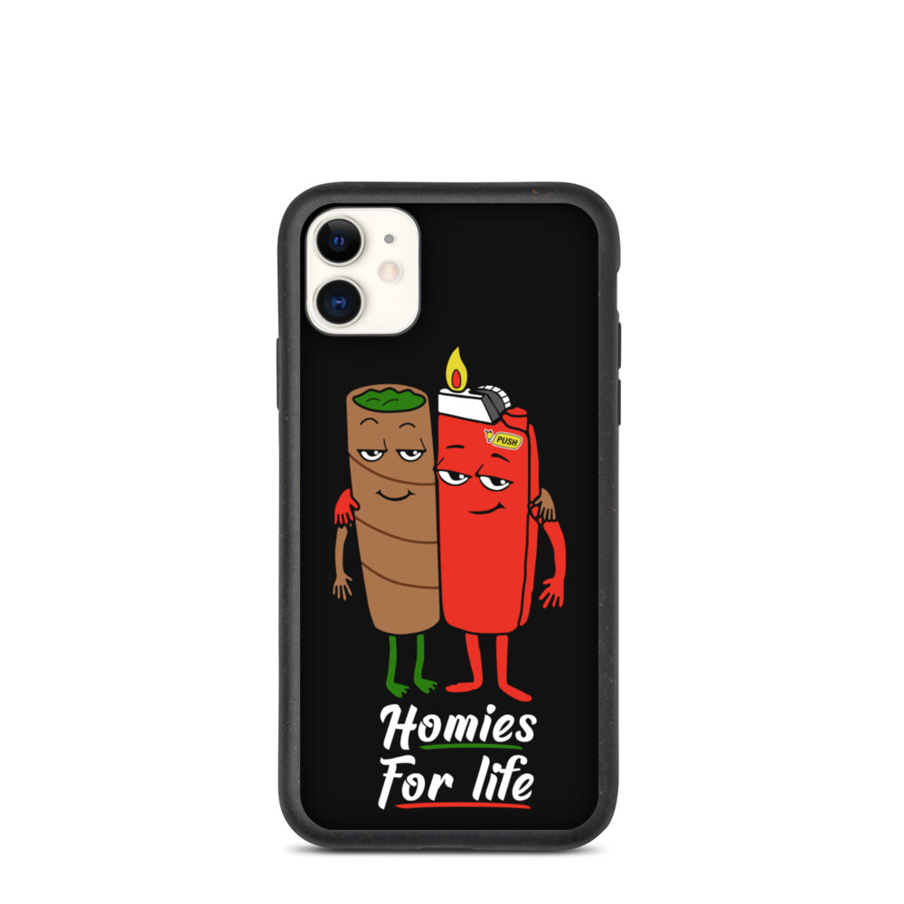 Homies For Life Biodegradable phone case