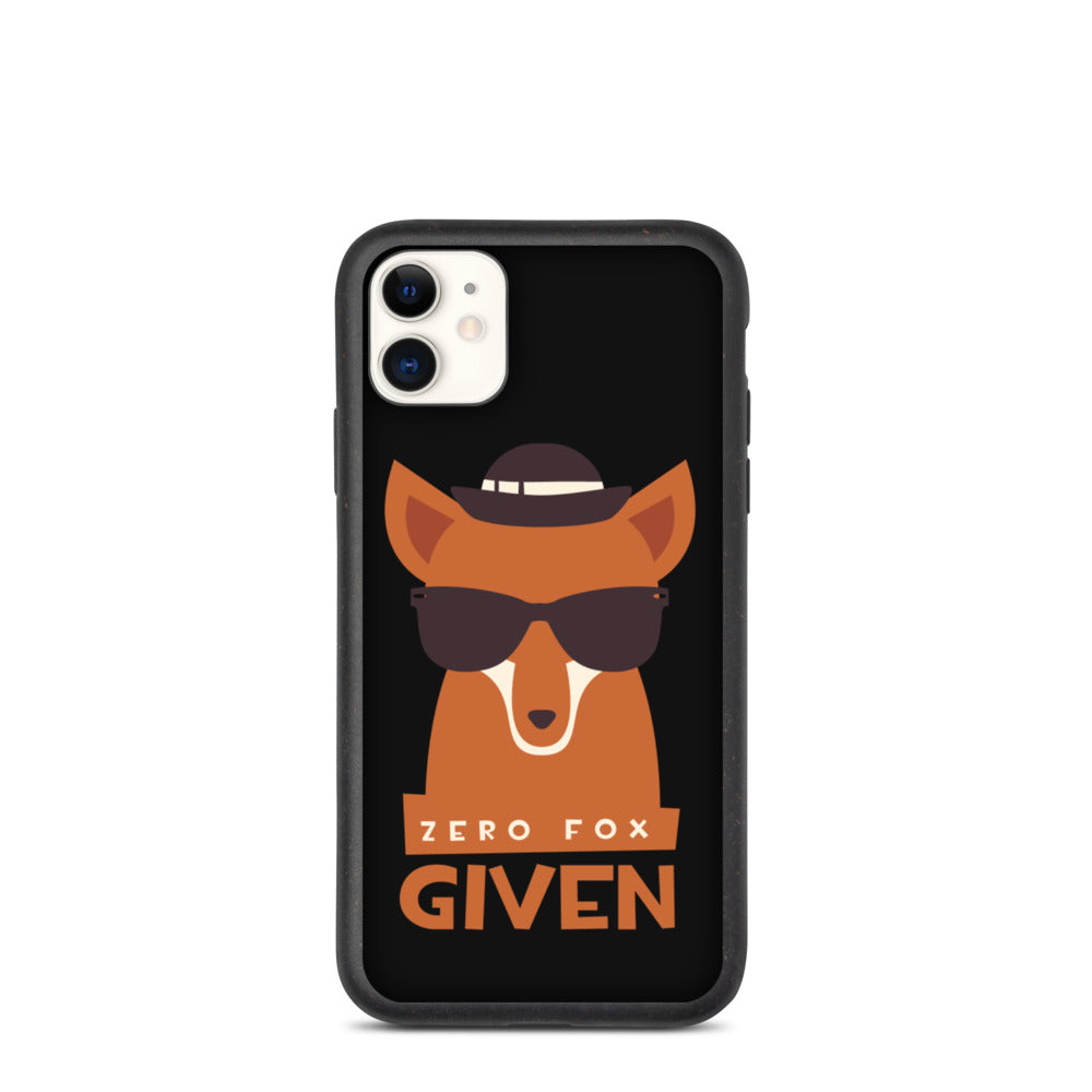 Zero Fox Given  Biodegradable phone case