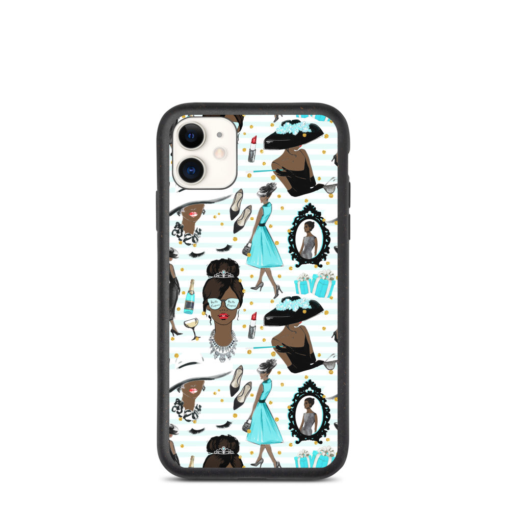 Fashion Girl (African American) Biodegradable phone case