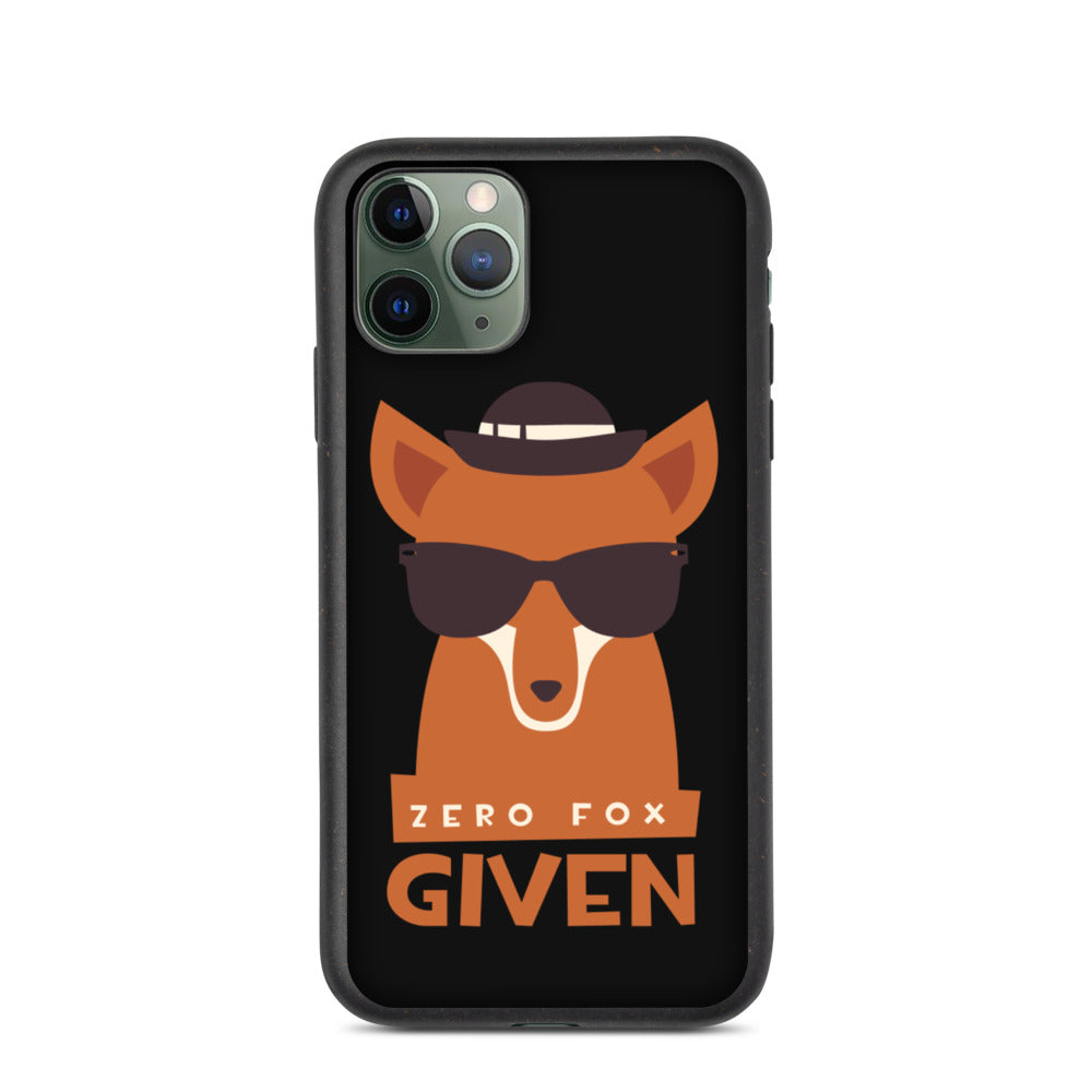 Zero Fox Given  Biodegradable phone case