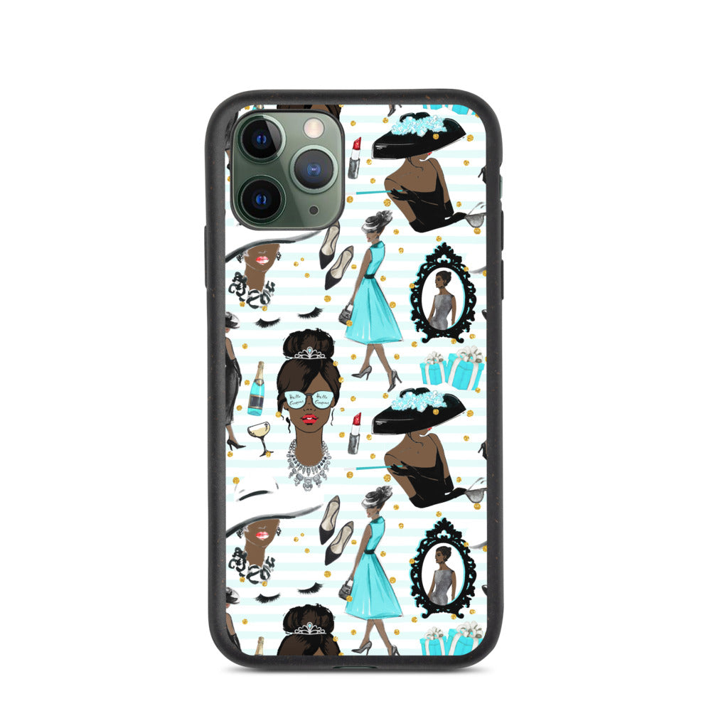 Fashion Girl (African American) Biodegradable phone case