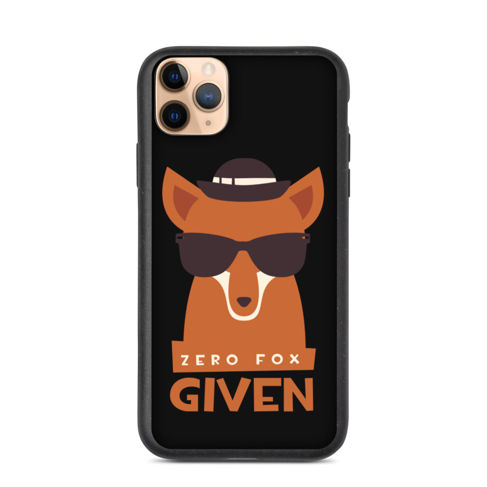 Zero Fox Given  Biodegradable phone case