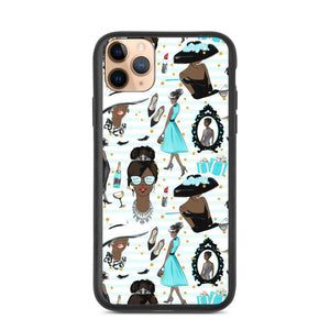 Fashion Girl (African American) Biodegradable phone case