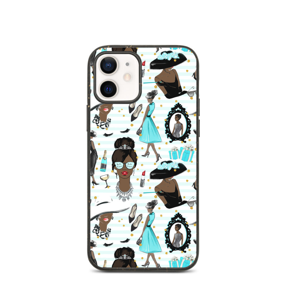 Fashion Girl (African American) Biodegradable phone case