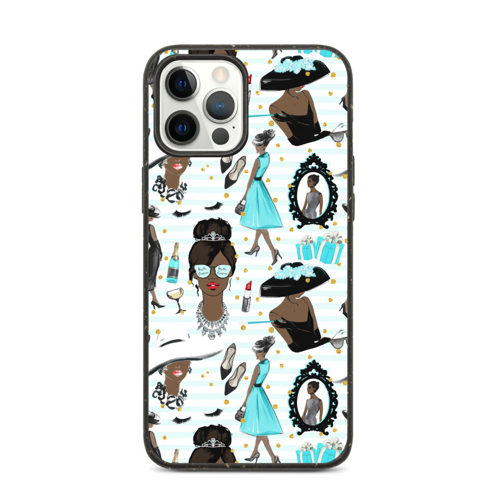 Fashion Girl (African American) Biodegradable phone case