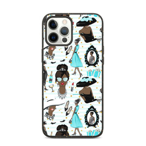 Fashion Girl (African American) Biodegradable phone case