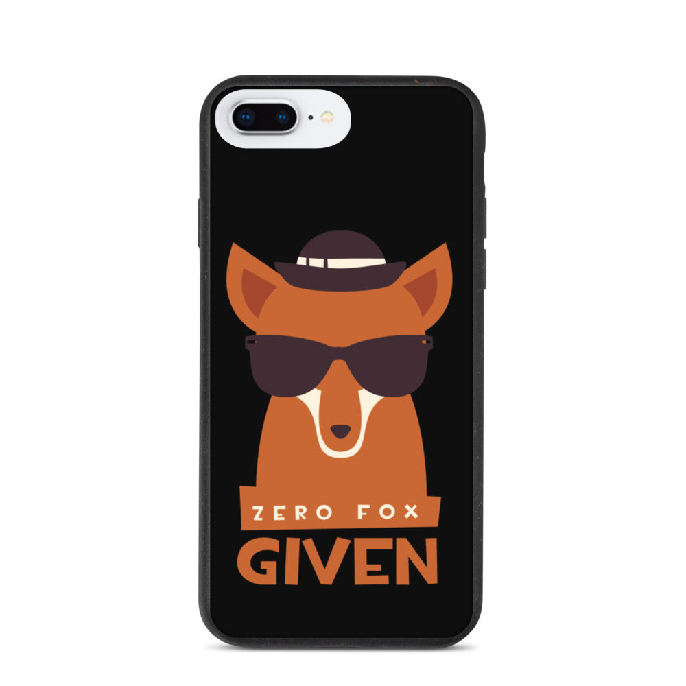 Zero Fox Given  Biodegradable phone case