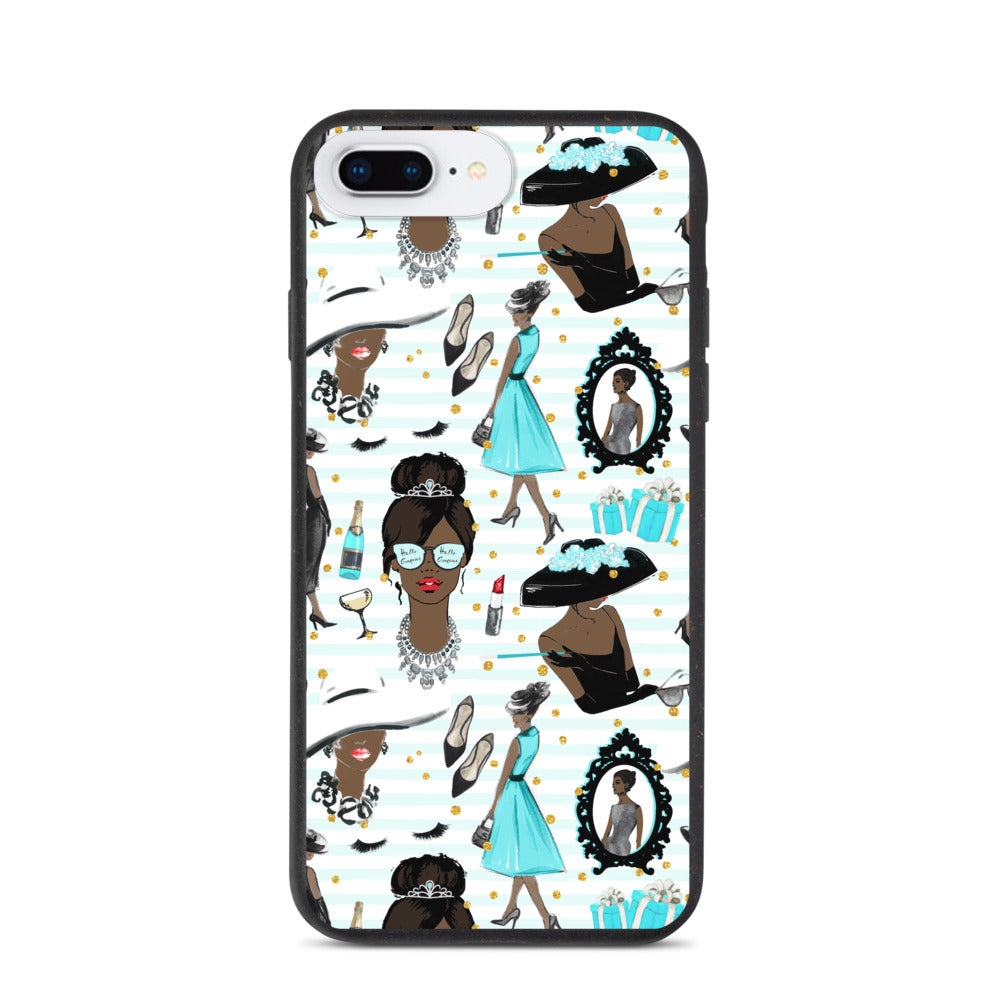 Fashion Girl (African American) Biodegradable phone case