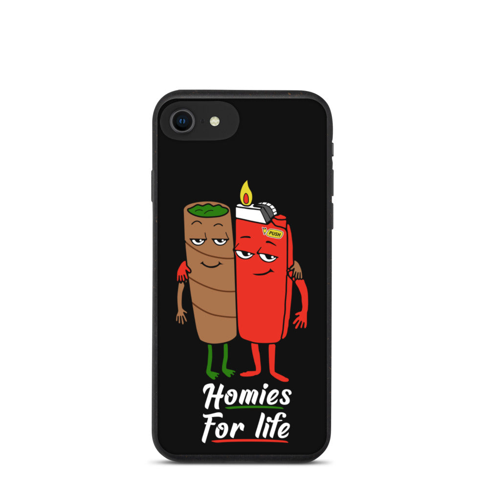 Homies For Life Biodegradable phone case