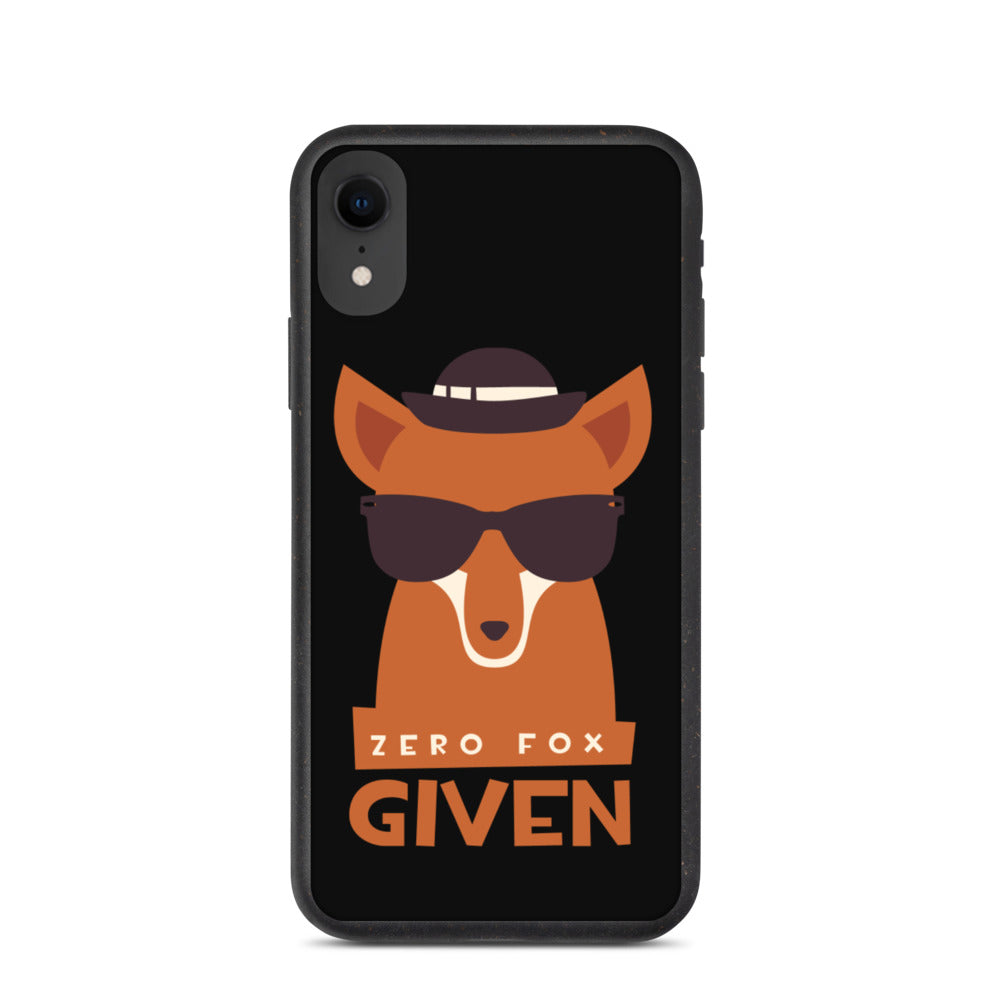 Zero Fox Given  Biodegradable phone case