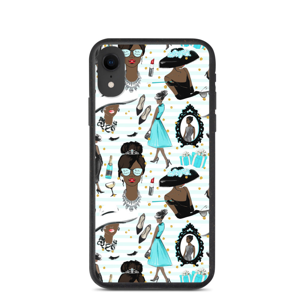 Fashion Girl (African American) Biodegradable phone case