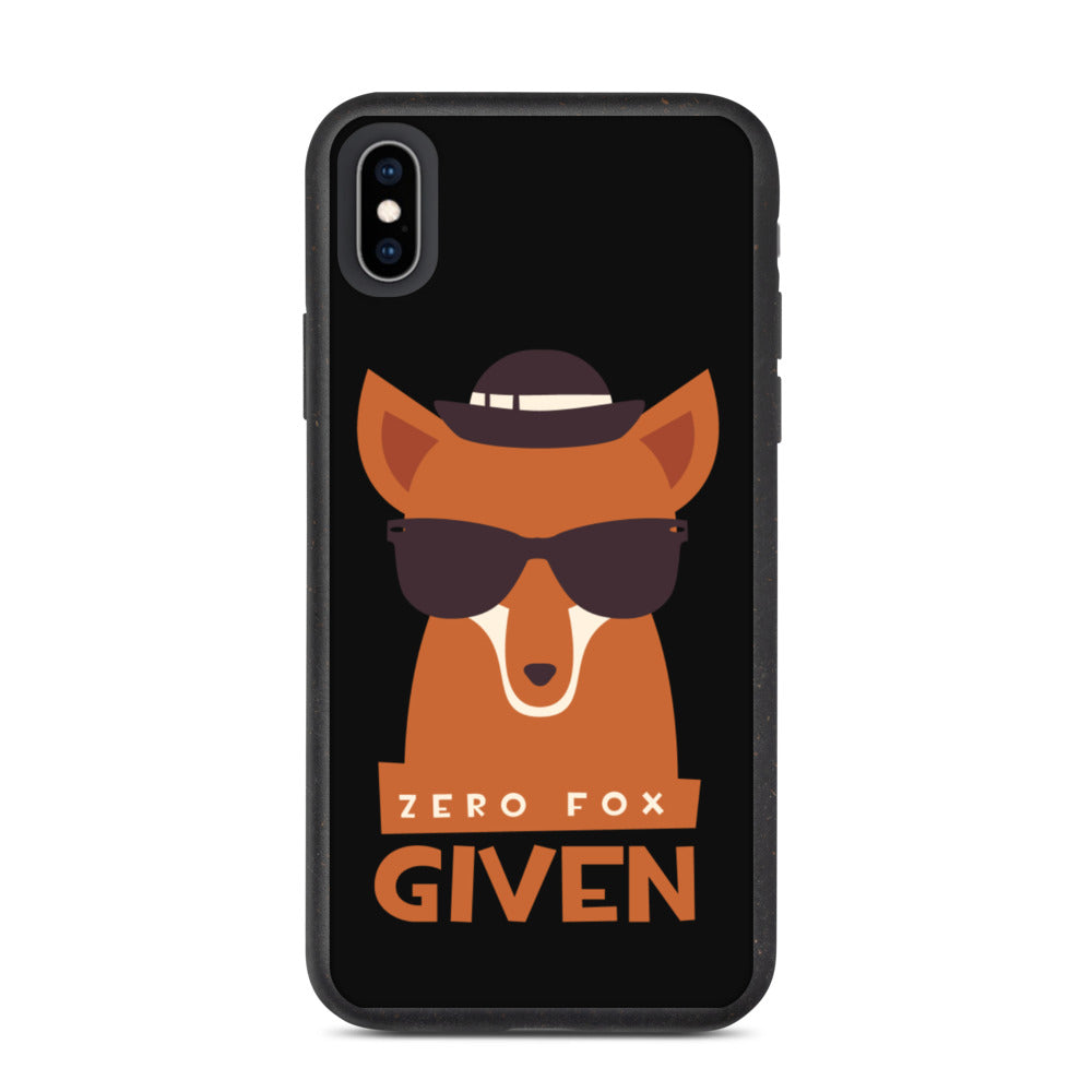 Zero Fox Given  Biodegradable phone case