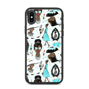 Fashion Girl (African American) Biodegradable phone case