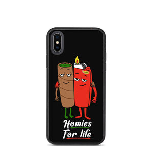 Homies For Life Biodegradable phone case