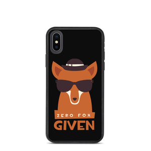 Zero Fox Given  Biodegradable phone case