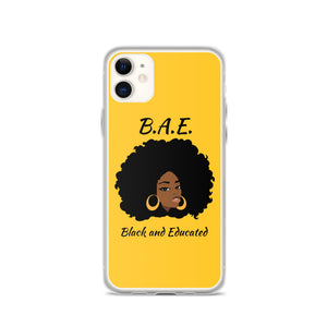 B.A.E. Black And Educated iPhone Case