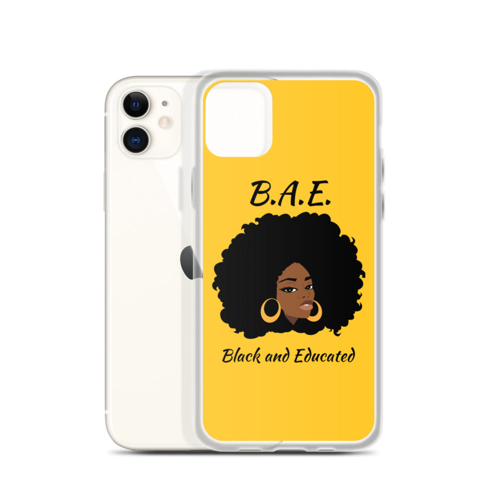 B.A.E. Black And Educated iPhone Case