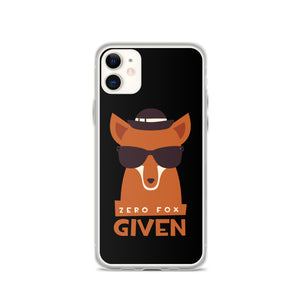 Zero Fox Given iPhone Case