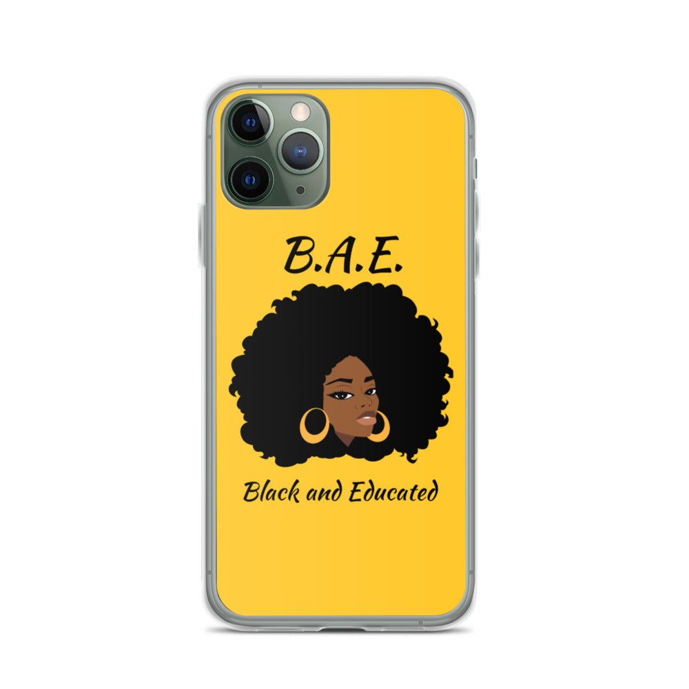 B.A.E. Black And Educated iPhone Case