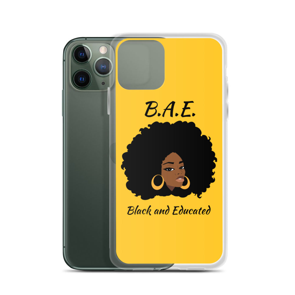 B.A.E. Black And Educated iPhone Case