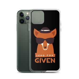 Zero Fox Given iPhone Case