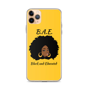 B.A.E. Black And Educated iPhone Case