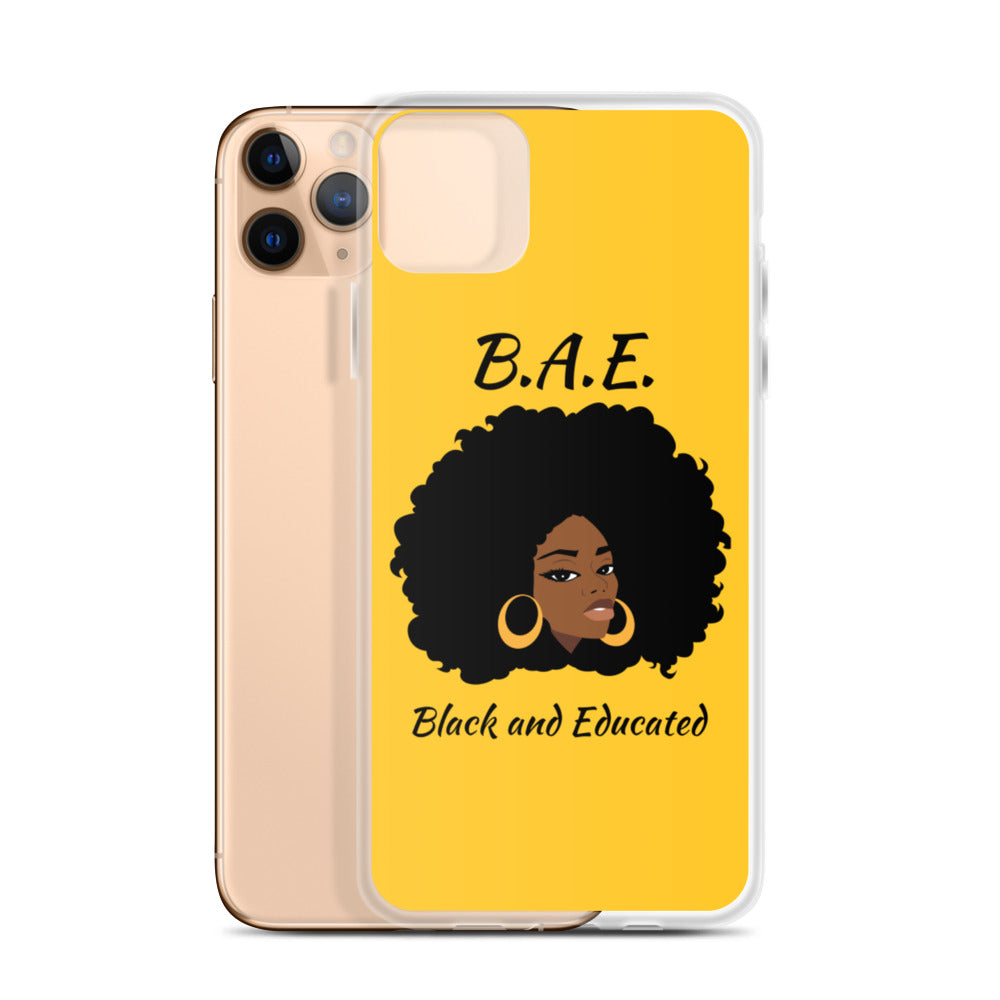 B.A.E. Black And Educated iPhone Case