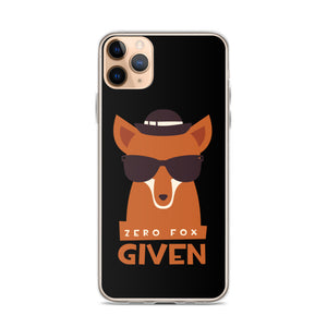 Zero Fox Given iPhone Case