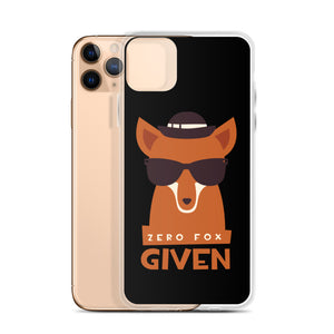 Zero Fox Given iPhone Case