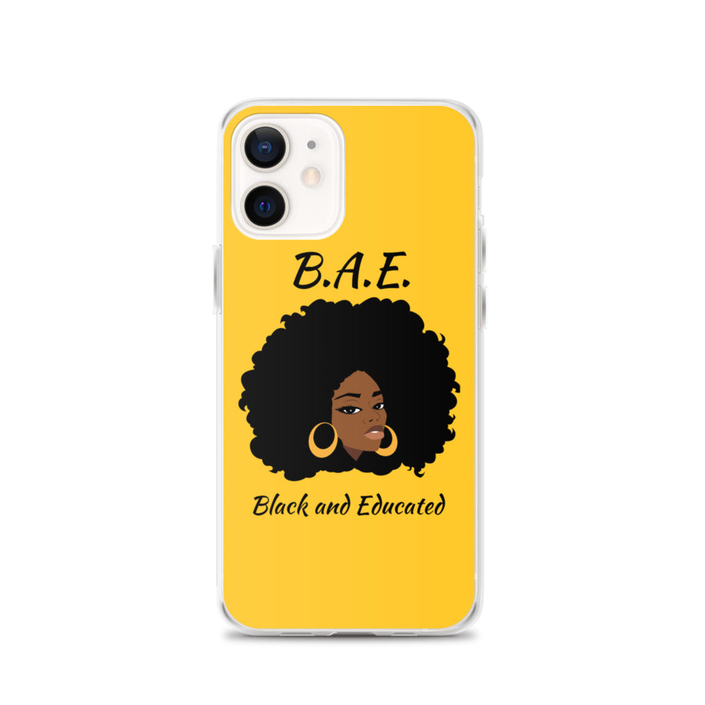 B.A.E. Black And Educated iPhone Case