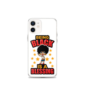 Being Black Is A Blessing iPhone Case