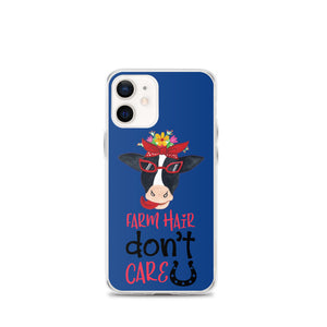 Farm Hair Don't Care iPhone Case