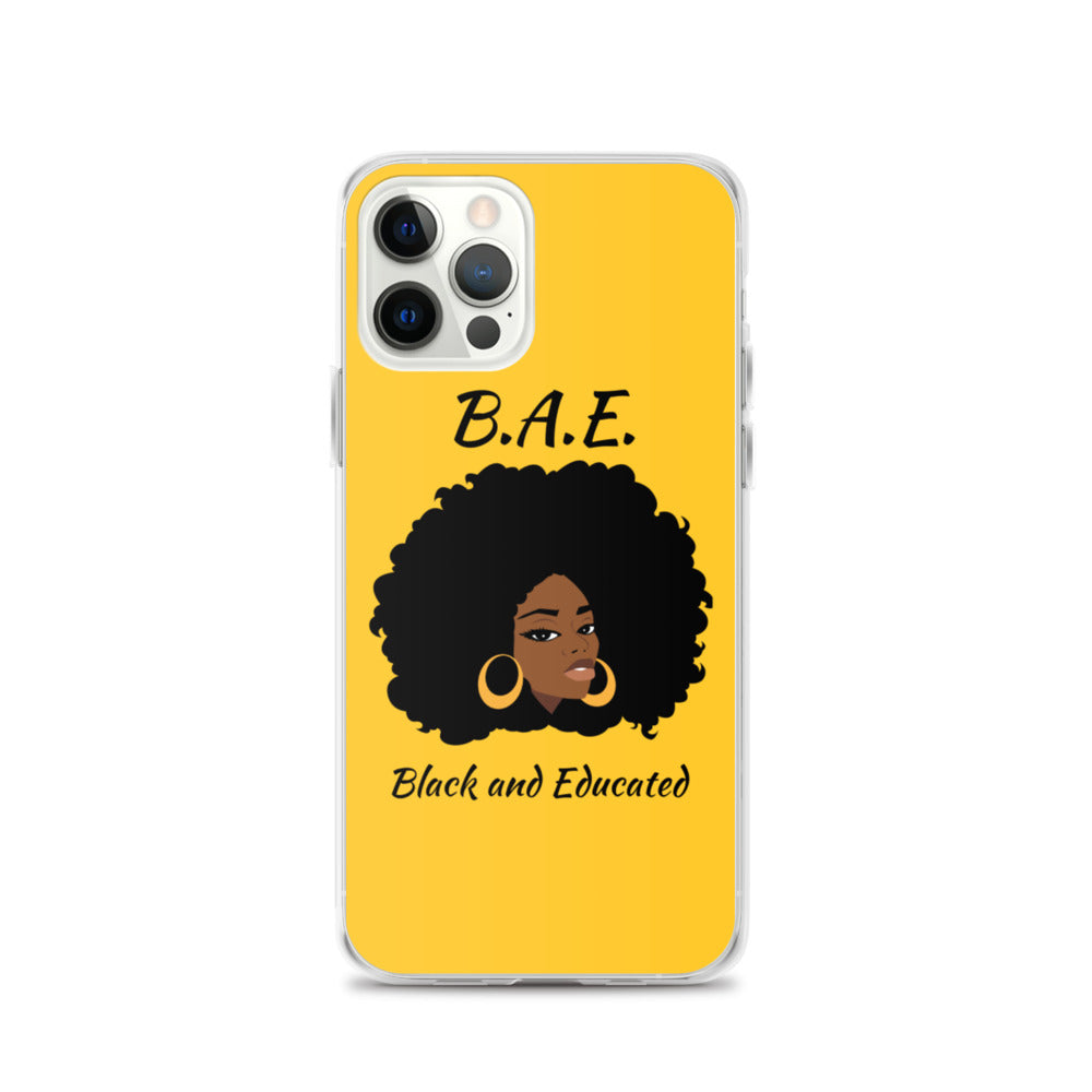 B.A.E. Black And Educated iPhone Case