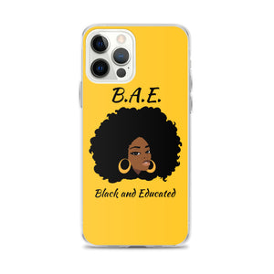 B.A.E. Black And Educated iPhone Case