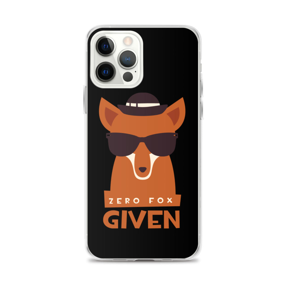 Zero Fox Given iPhone Case