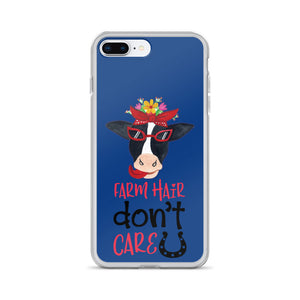 Farm Hair Don't Care iPhone Case