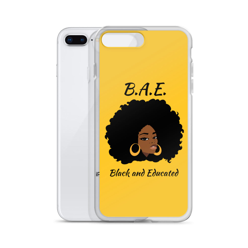 B.A.E. Black And Educated iPhone Case