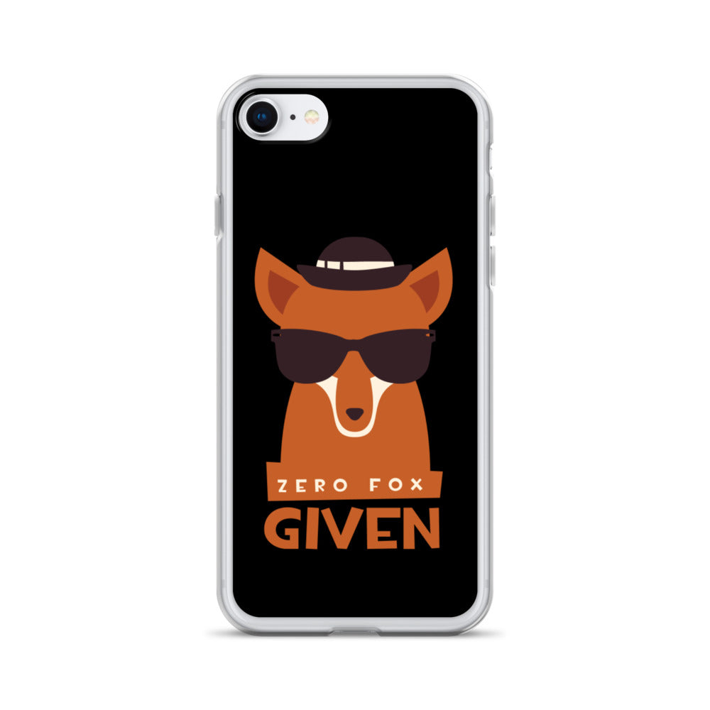 Zero Fox Given iPhone Case