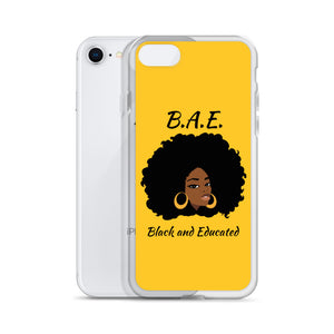 B.A.E. Black And Educated iPhone Case