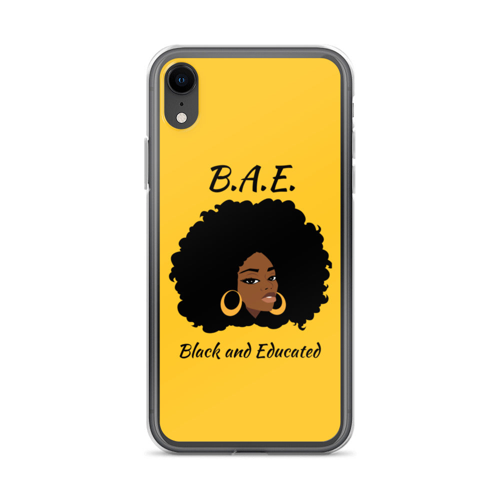 B.A.E. Black And Educated iPhone Case