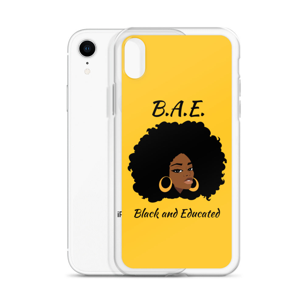 B.A.E. Black And Educated iPhone Case