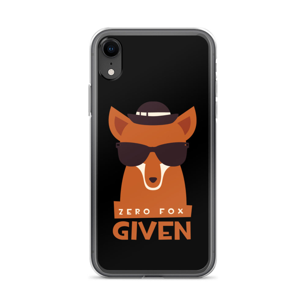 Zero Fox Given iPhone Case