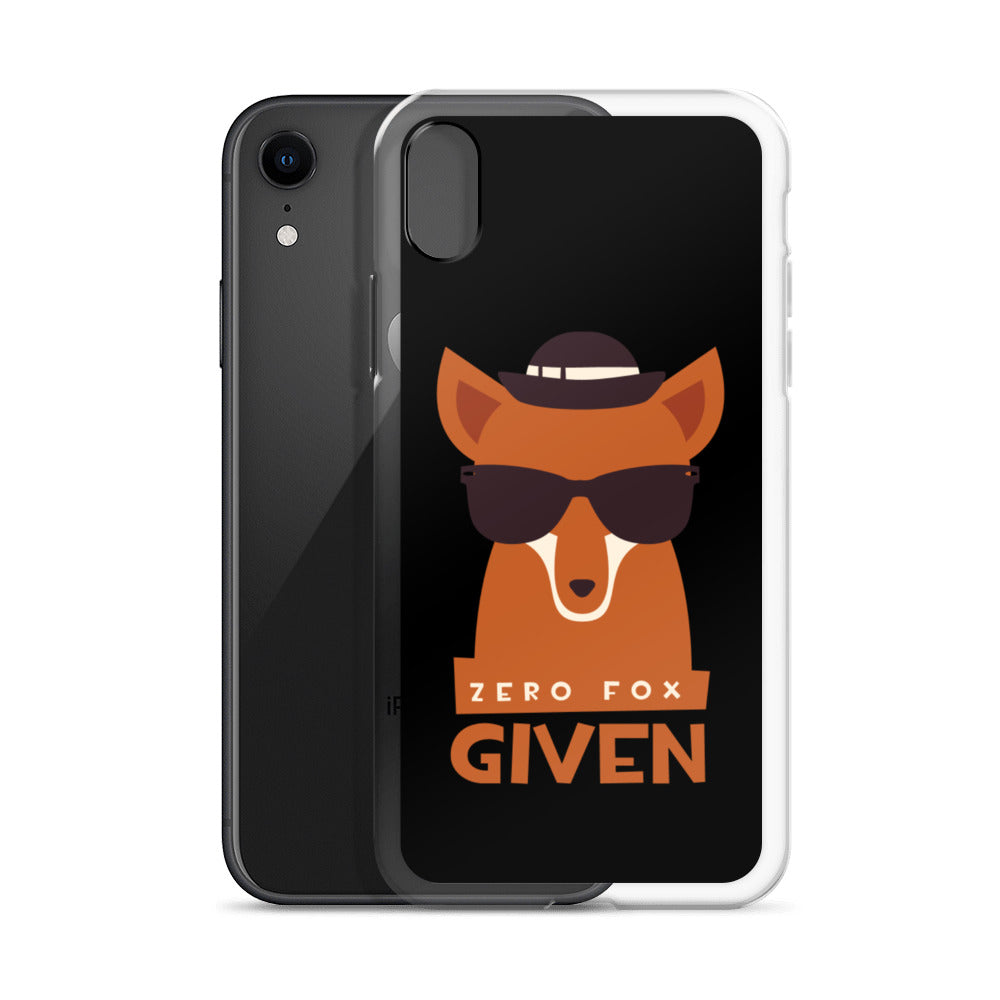 Zero Fox Given iPhone Case