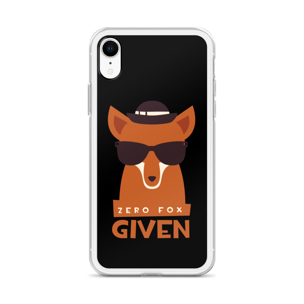 Zero Fox Given iPhone Case