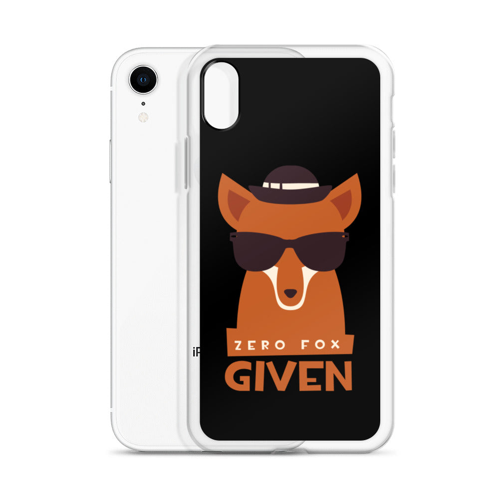 Zero Fox Given iPhone Case