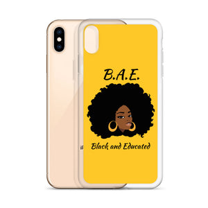 B.A.E. Black And Educated iPhone Case