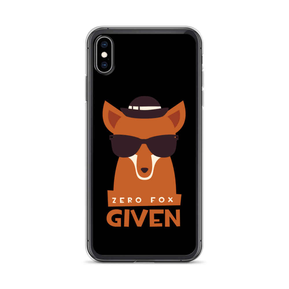 Zero Fox Given iPhone Case