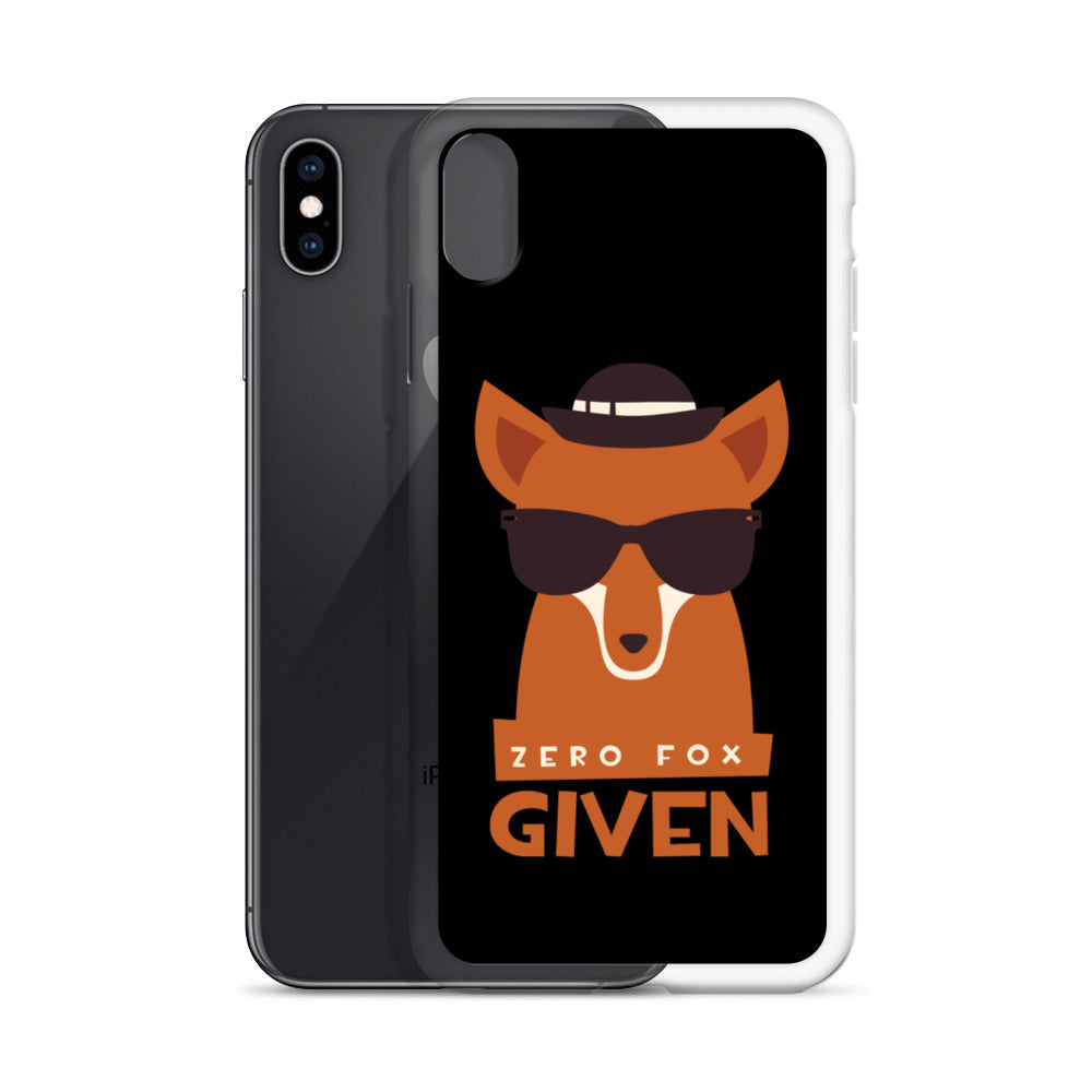 Zero Fox Given iPhone Case